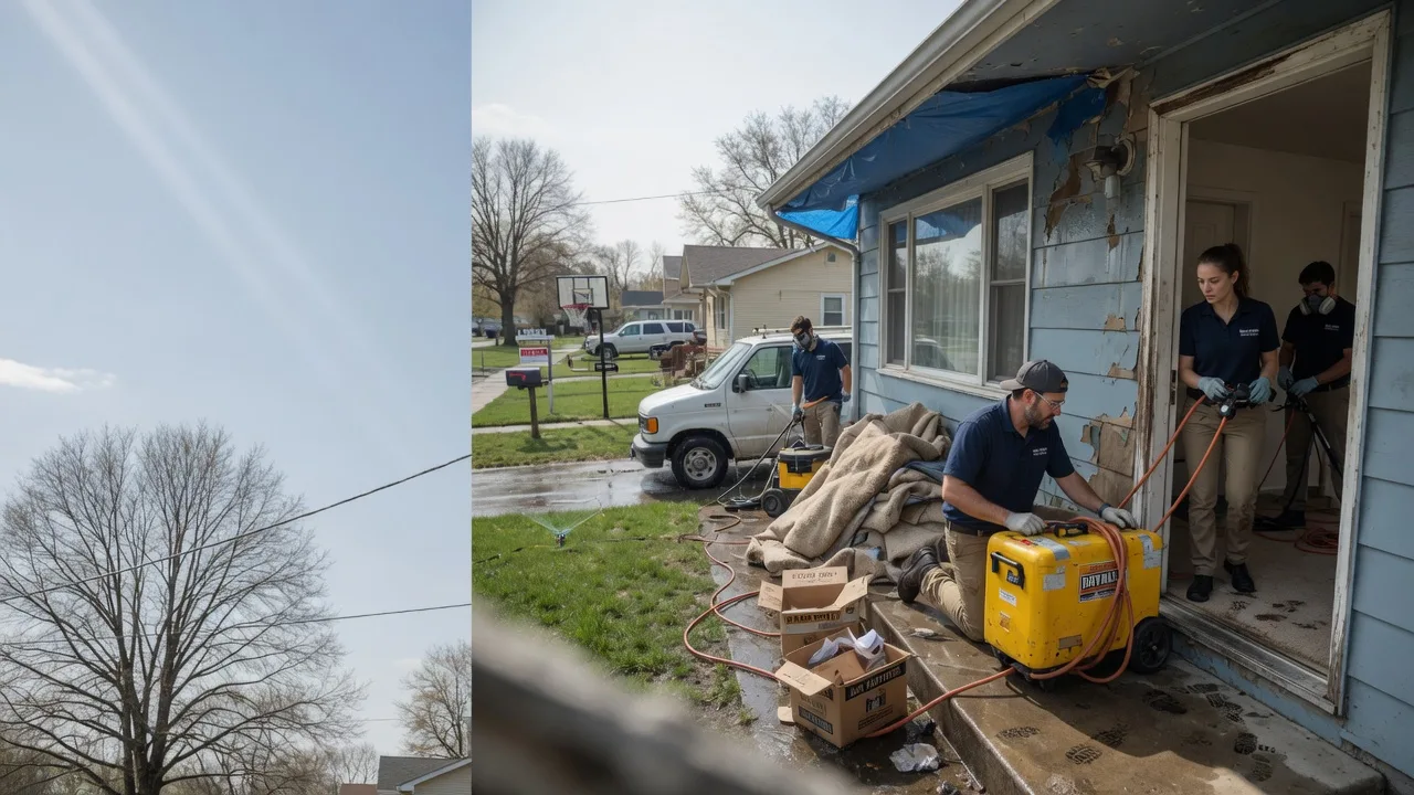 Basement Flood Cleanup in Thorofare, NJ near me